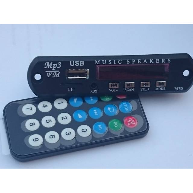 MP3 MODULE MP3 PLAYER MP3 DECODER 12 VOLT