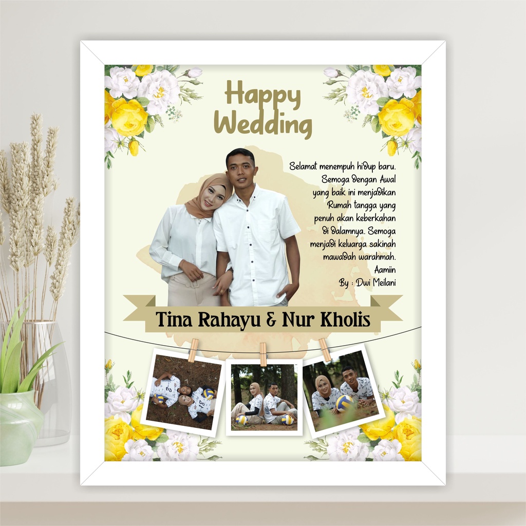 

[BEST SELLER] Kado Bingkai Wisuda Ulang Tahun Wedding Anniversary Murah Meriah Polaroid