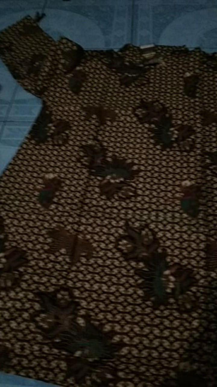 Sale Atasan Tunik Serut Aretha Batik Wanita