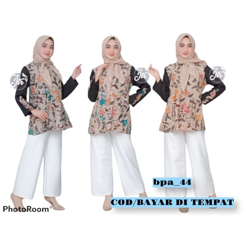 blouse batik | batik blouse | blouse kombinasi | blouse modern|