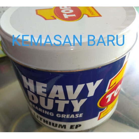 Grease Gemuk Stempet Top 1 Top1 Heavy Duty Gold 0.45 kg