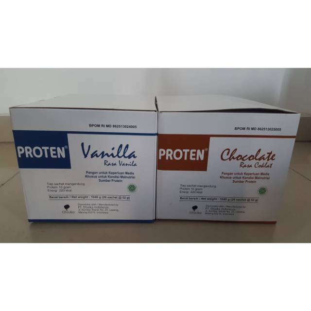 

PROTEN SACHET SUSU PENGGANTI ASUPAN PROTEIN