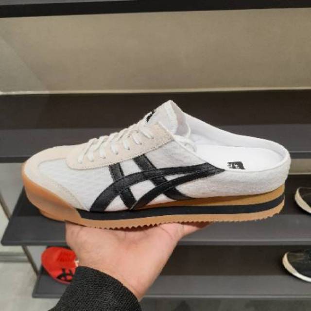 Onitsuka Tiger California 78 Sabot White/Black | Shopee