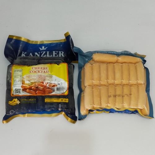 

kanzler sosis cheese cocktail 500gr