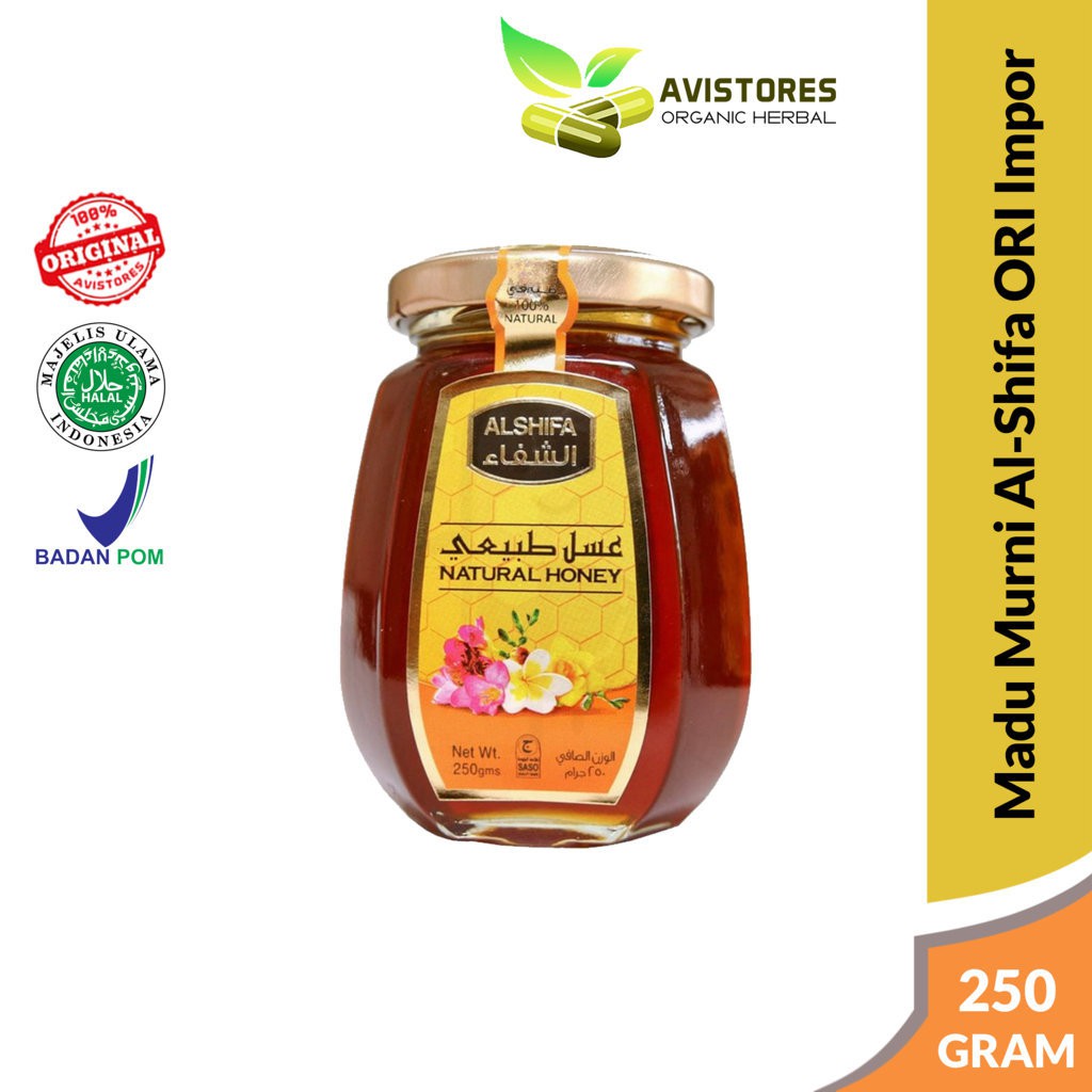 

MADU AL-SHIFA NATURAL HONEY Impor Original Isi 250 Gram