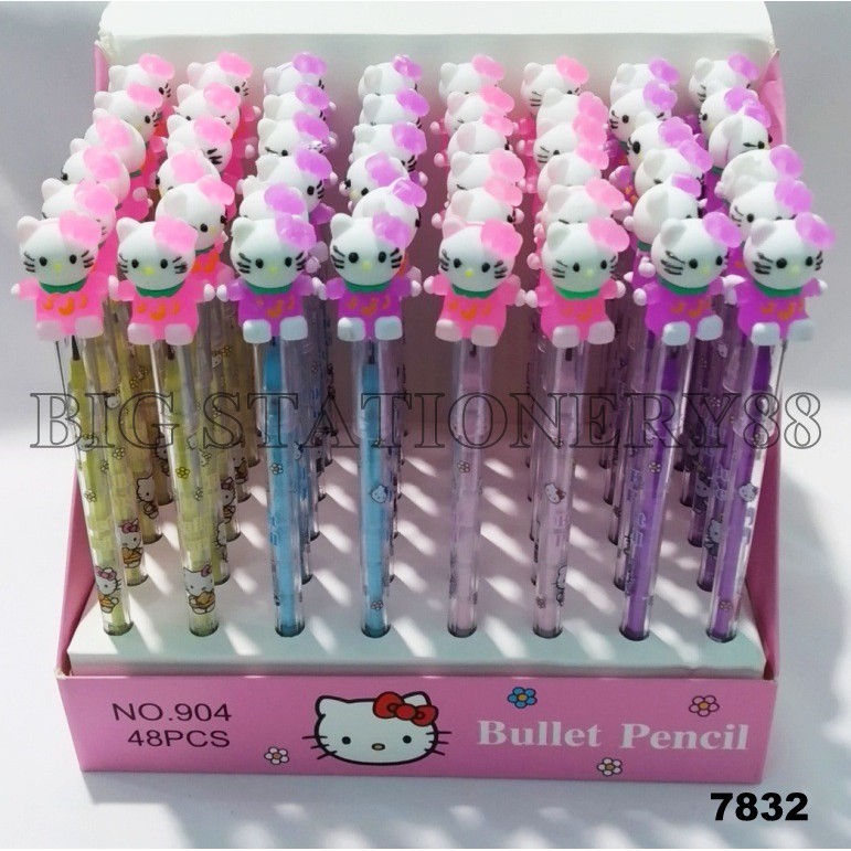PENSIL SAMBUNG / PENSIL SUSUN / PBENSIA FANCY 904 HELLO KITTY (1X48)