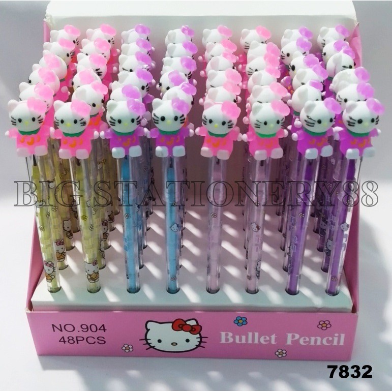 PENSIL SAMBUNG / PENSIL SUSUN / PBENSIA FANCY 904 HELLO KITTY (1X48)