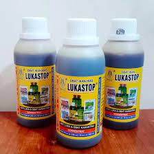 Lukastop 250ml Obat Ikan Hias Parasit Jamur Luka Karantina Sisik Rusak Sobek Botol Besar Original Perawatan Cupang Guppy Arwana Louhan Koi Koki Discus Chana dan lain lain Kebutuhan Aquarium Aquatic