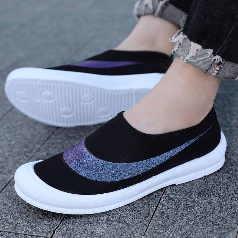 Highland Sepatu Pria Slip On Casual Sepatu Pria Santai Fashion Running Slip On Shoes MC602