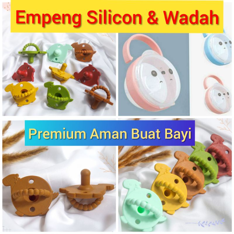 Empeng Bayi Silikon Baby pacifier Food grade Bpa free dot Bayi silikon orthodontics EMPENG SOOTHIE SILICONE PACIFIER ORTHODONTIC BA