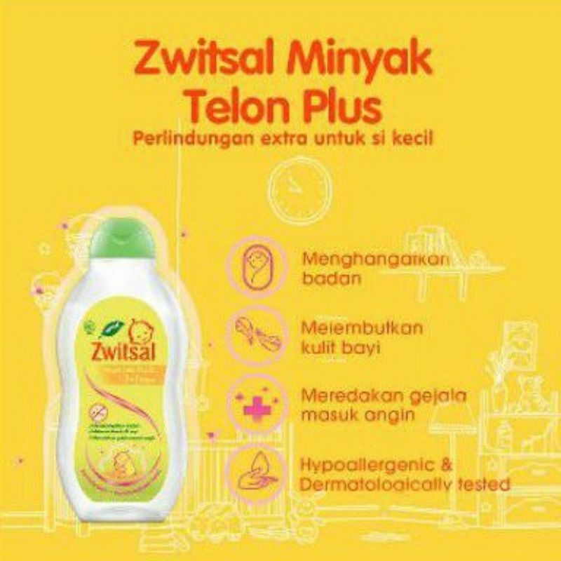 Zwitsal Minyak Telon / Telon Plus 100ml 100 ml