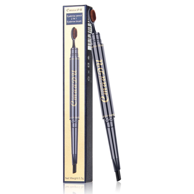 CMAADU EYEBROW PENCIL 2 IN 1 EYEBROW BRUSH