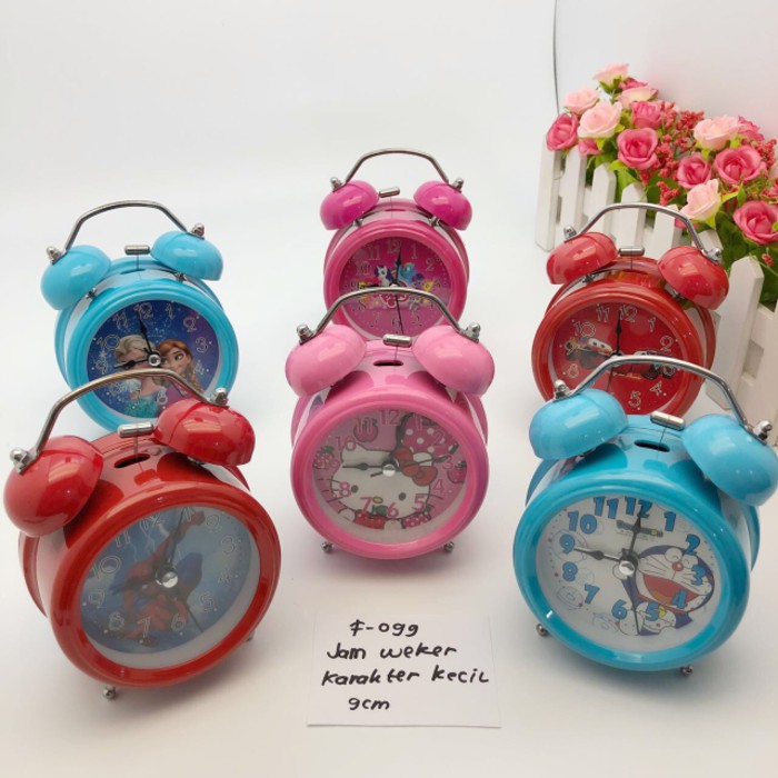 JAM WEKER KECIL KARAKTER / JAM WEKER MINI KARAKTER