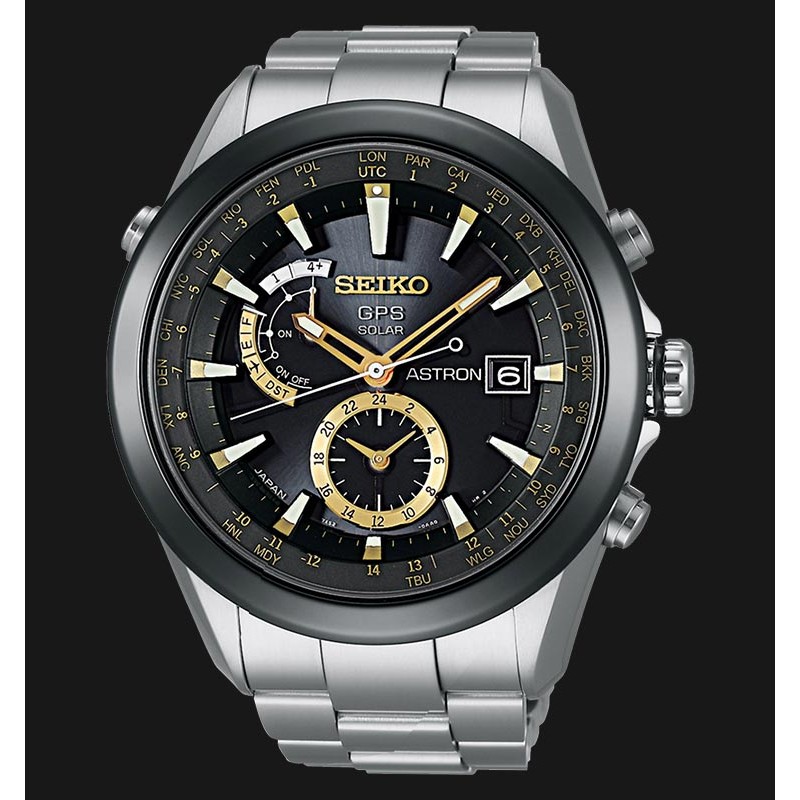 Jam Tangan Pria SAST005 - Seiko Astron GPS Titanium