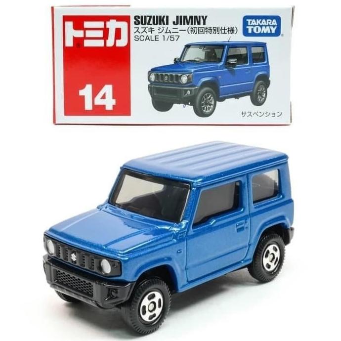 Suzuki Jimny Blue Miniatur 14 Tomica Reguler Mainan Anak Diecast