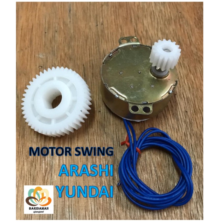 Synchronous Swing Motor Gear Kipas Angin Arashi Yundai