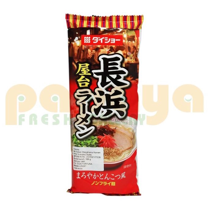 

] DAISHO NAGAHAMA RAMEN MILD TONKATSU STYLE 188 GR