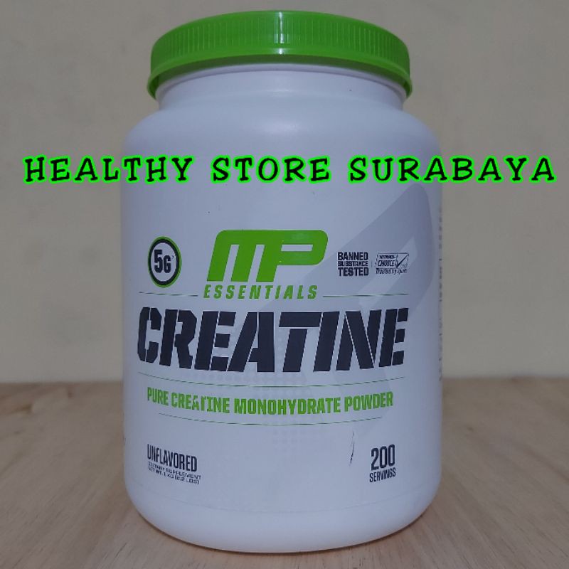 MP CREATINE 1000 GRAM MUSCLEPHARM CREA MONOHYDRATE 1 KG 1KG SUPLEMEN FITNESS PROTEIN CREAKONG 1000GR