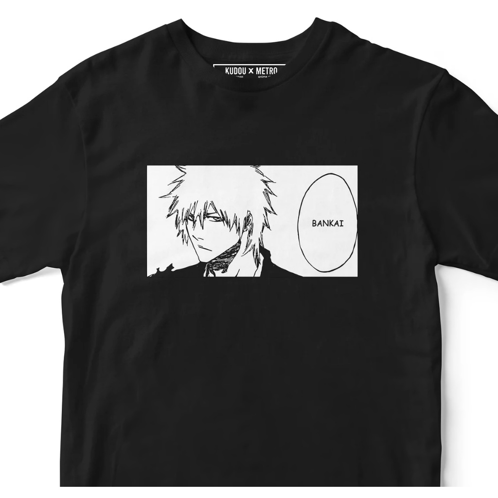 Tshirt Ichigo Kurosaki Bankai Anime Manga Premium Unisex