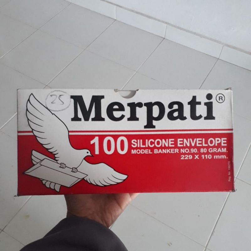 

Amplop Merpati 90 Putih