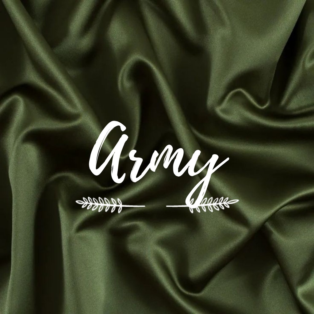 JILBAB INSTAN SYAZA KIMIKEY SIMPEL PED POLOS-Hijau Army