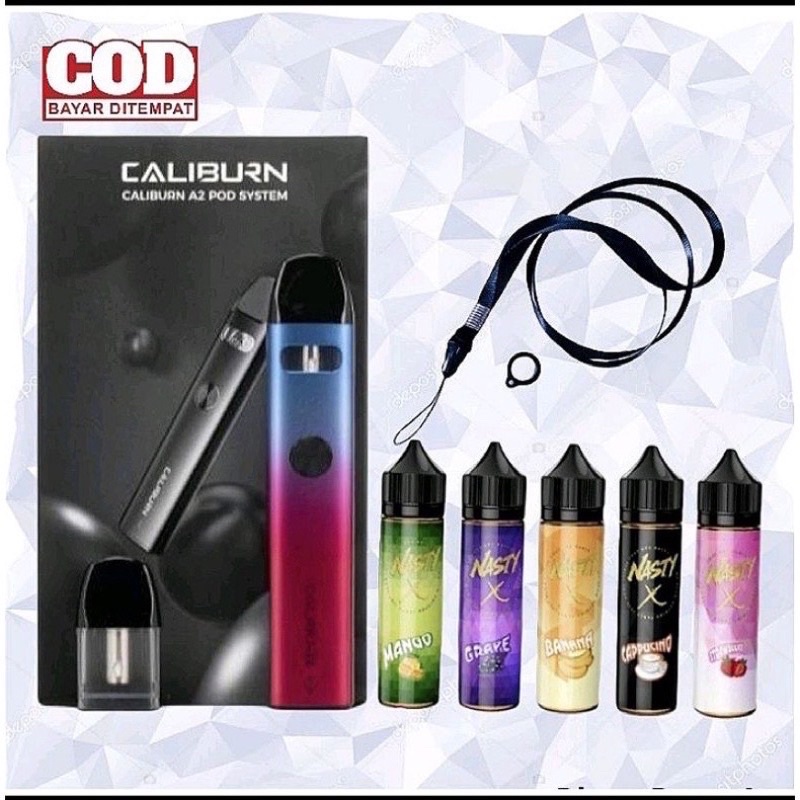 Terlengkap Mesin fax vavoer FAVFOR CALIBURNN A2 + FREE LANYARD + LIkQUIDS 60 ML  FULLSET