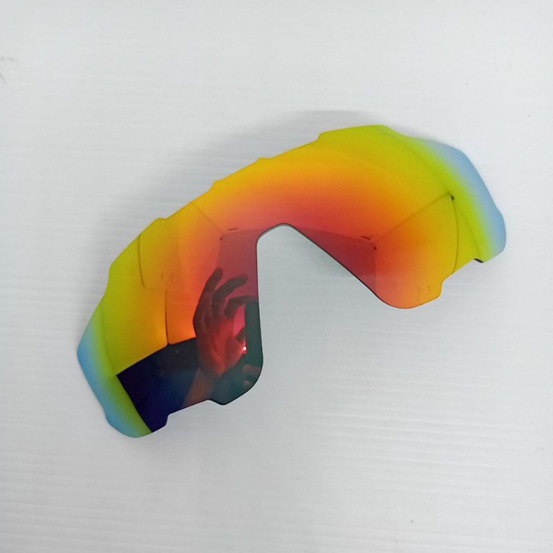 Oakley Jawbreaker fire red polarized lens