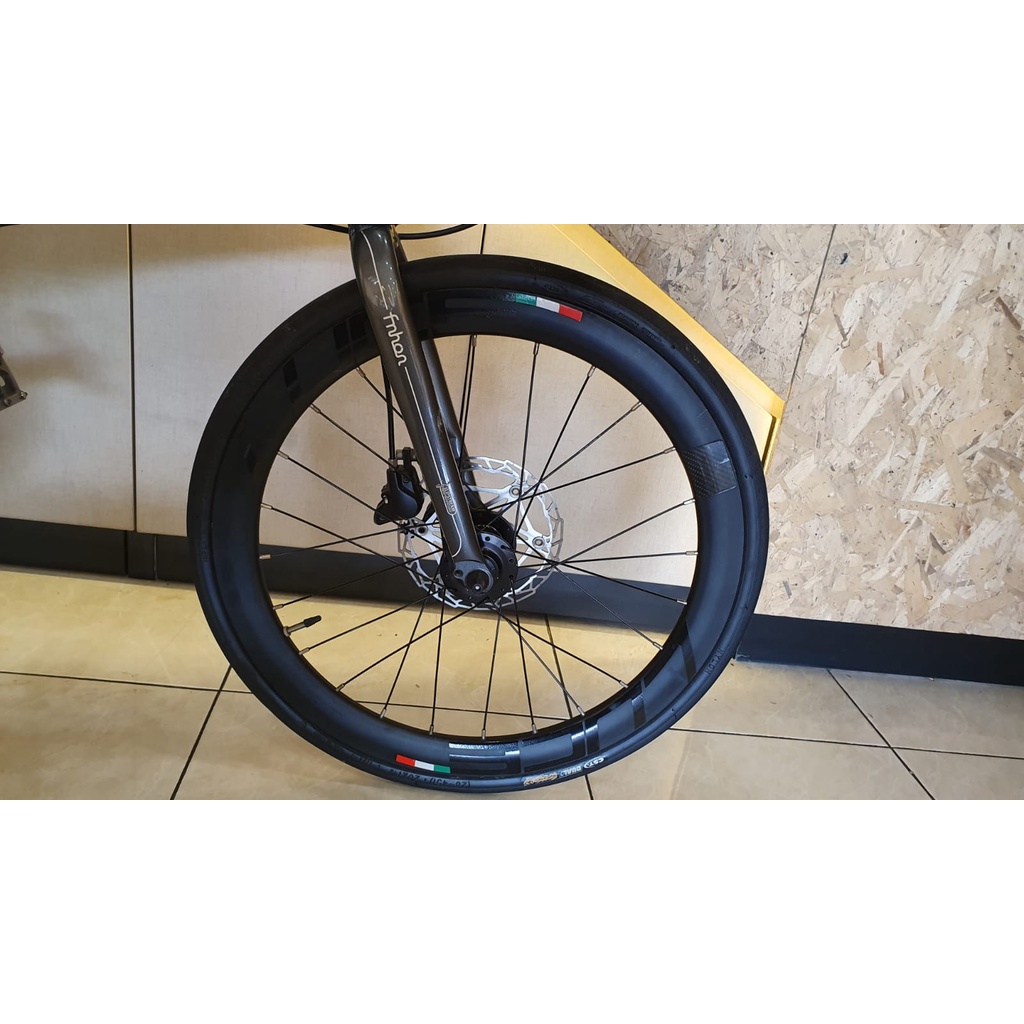 SEPEDA LIPAT FNHON STORM ABU-ABU FULLBIKE.GROUPSET TIAGRA 2 X 10 SPEED 22 INCH 20 PLUS