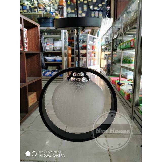 lampu gantung minimalis 161s single