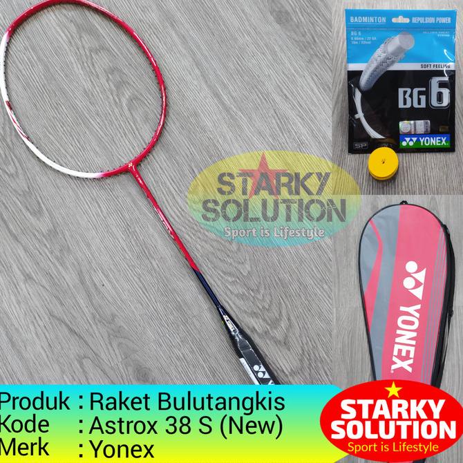 YONEX ASTROX 38S 38 S Paket Raket Bulutangkis Original