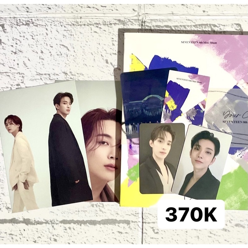 SEVENTEEN Your Choice 8th Mini Album Unselaed Otherside + Lucky Draw Powerstation Joshua PC Photocar