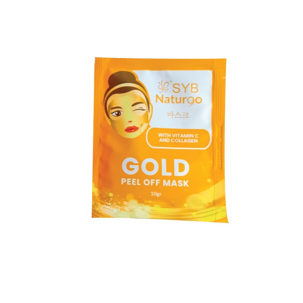 (Sachet) SYB NATUR90 Peel Off Mask | SYB Masker Naturgo