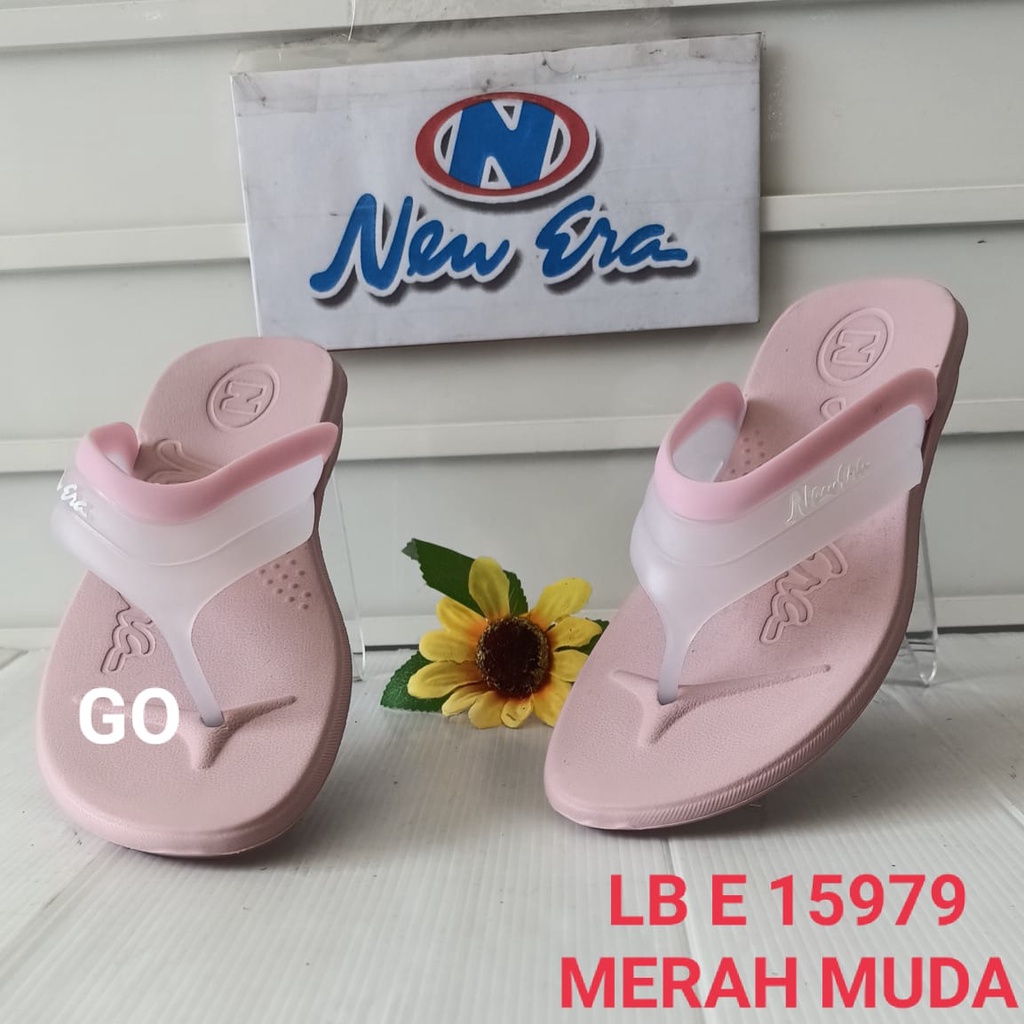 gos NEW ERA LB E 15979  &amp; LB E 90221 Sandal japit Cewek Size 36-40