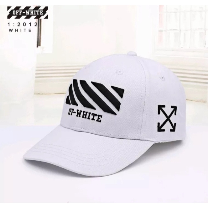 Topi Baseball Off White Premium