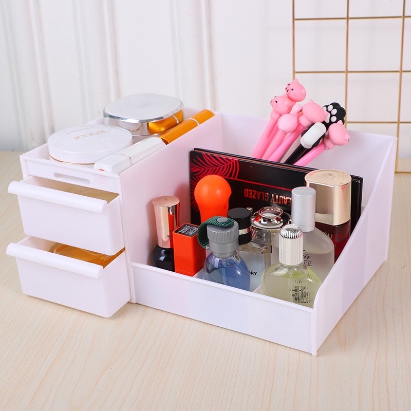 istanaonline Rak Kosmetik Drawer - Kotak Laci Penyimpanan Make Up Skincare KK