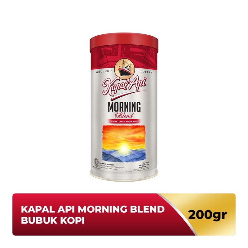 

KAPAL API MORNING BLEND HALUS 200G