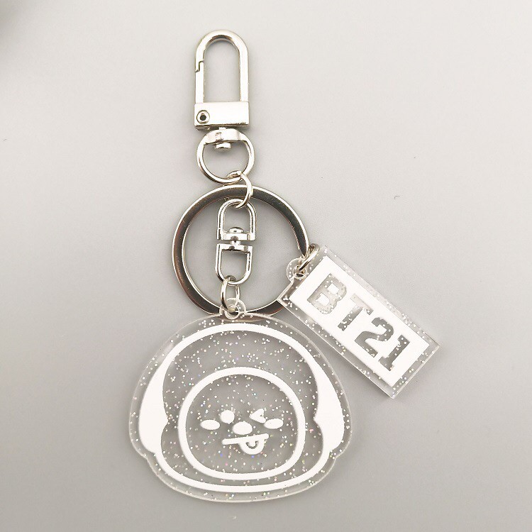 [BS] BISA COD KPOP BTS BT21 Gantungan Kunci Key Chain Cooky Tata - KP244