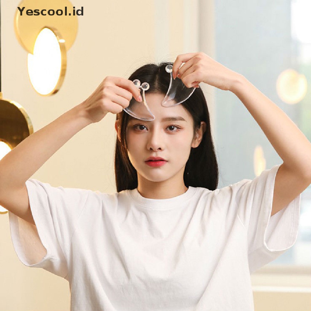 【Yescool】 face gua sha board facial scraping plate face body massage tool heart-shaped .