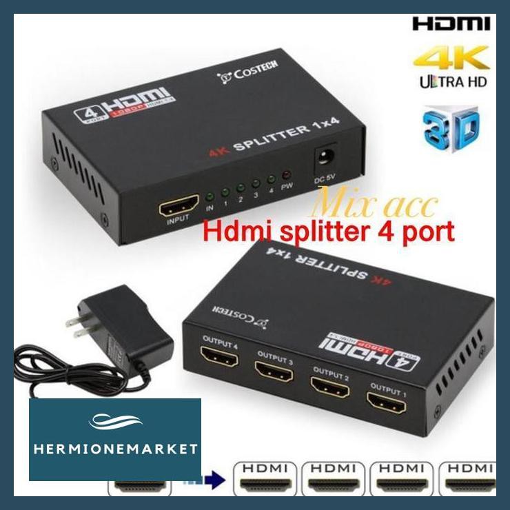 Hdmi Splitter 4 Port