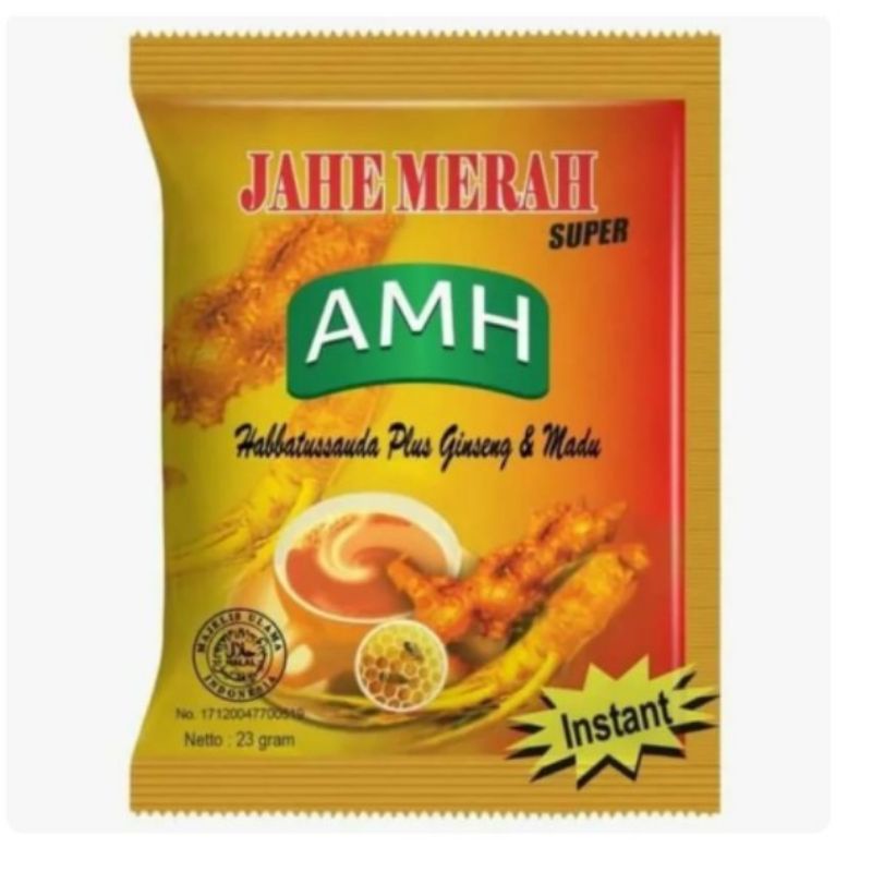 

Jahe Merah Super AMH Serbuk Sachet - Cegah Virus. Imunitas. Suplemen Herbal Alami. Aman