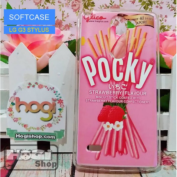 LG G3 Stylus - Softcase Custom Case Pocky Strawberry