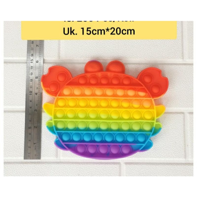 POP IT KEPITING | POP IT RAINBOW | POP IT MURAH | POP IT JUMBO-1