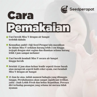 Jual Seed Perapat Miss V Obat Herbal Keputihan Yg Paling Ampuh Pelancar Menstruasi Pereda Nyeri