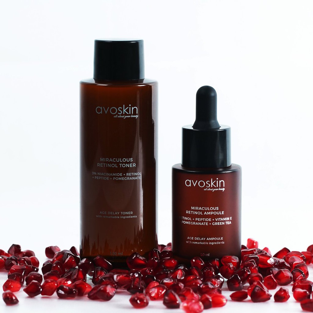 AVOSKIN Miraculous Retinol (Toner/Ampoule)(30ml/100ml)