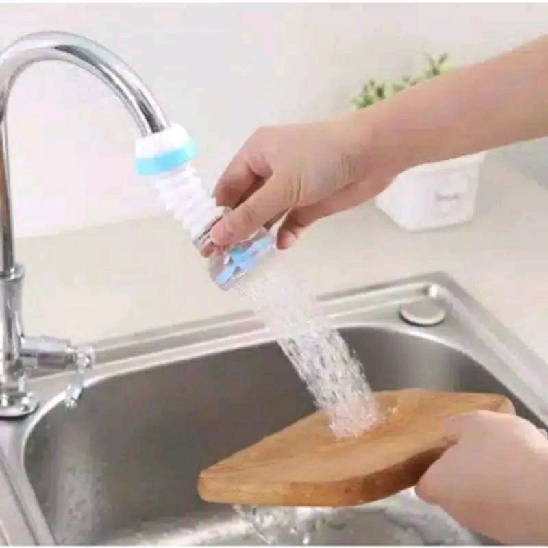 sambungan kran air universal kepala kran fleksibel isi kipas bahan : plastik