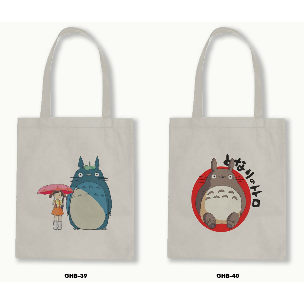 TOTE BAG BLACU - STUDIO GHIBLI .03