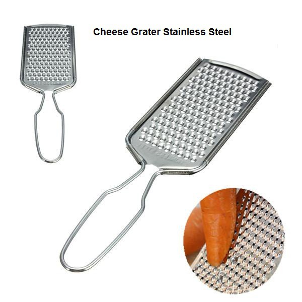 Parutan Keju Stainless Steel Cheese / Alat Parut Keju Kentang Coklat Cheese Grater Stainless