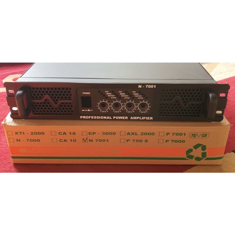 BOX N 7001 4 CH (2U) VTECH (BOX / + ASESORIS)