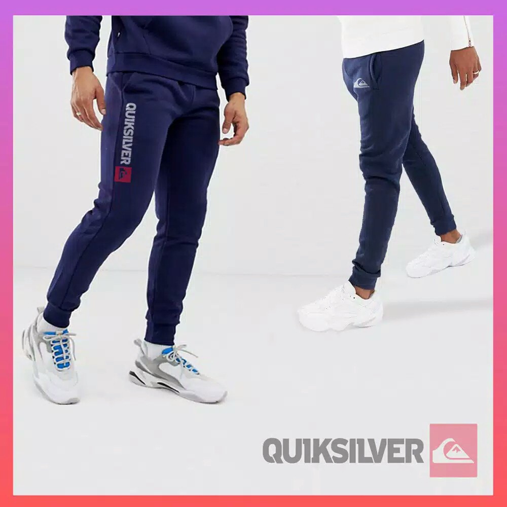 CELANA JOGER / JOGGER PANJANG / TRAINING / SWEATPANTS QUICKSILVER BIG SIZE 2XL 3XL 4XL 5XL TERMURAH