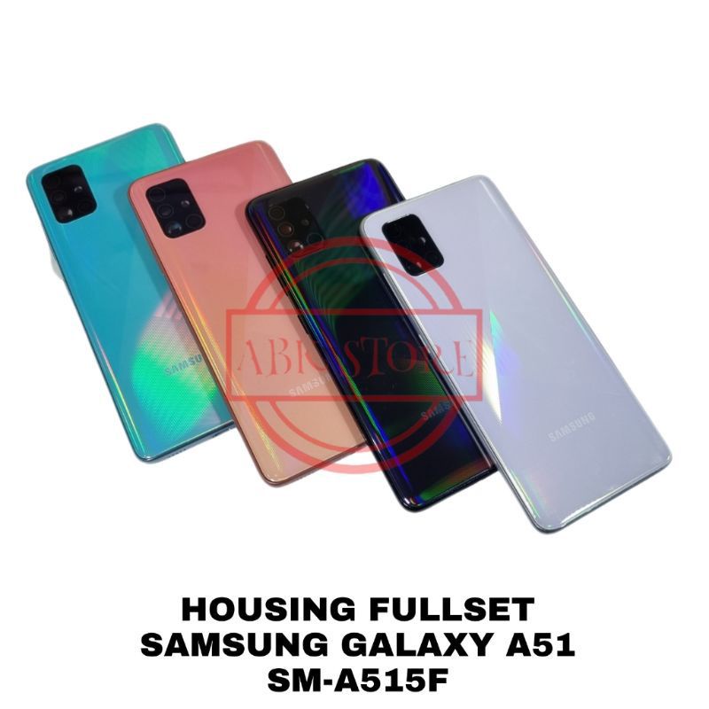 Casing Kesing Housing Fullset Bezzel Bazzel Backdoor Samsung galaxy A51 A515 Original